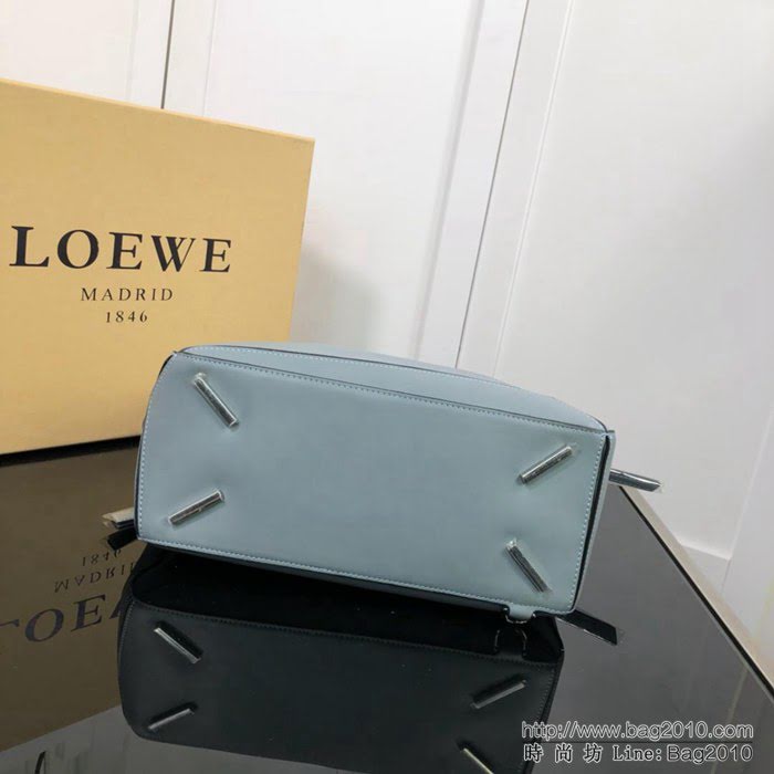 LOEWE羅意威 拼色熱銷款 puzzle bag 可折疊 牛皮手提肩背包 大小號 L0153  jdl1237